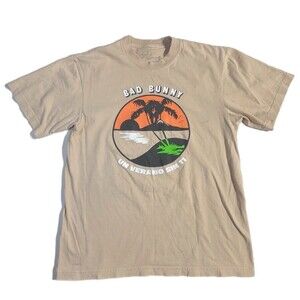 Bad Bunny Un Verano Sin Ti Merch T-Shirt Size Small